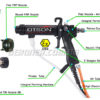 Электростатический краскопульт Otson OTS-3000 4449