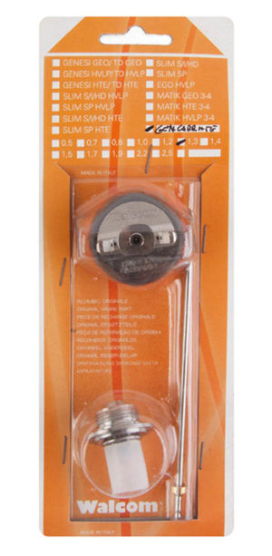 Набор сопло игла для Walcom Carbonio ADC kit HTE base 1.4