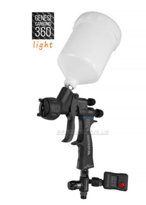 Краскопульт Walcom Carbonio Light GEO с манометром