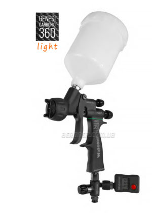 Краскопульт Walcom Carbonio Light HVLP с манометром