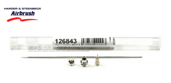 Набор сопло+игла 0,4 мм Harder&Steenbeck Fineline