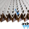 Картонный лабиринтный фильтр Andreae 10м x 1м 7116