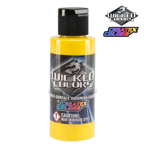Краска Wicked Transparent Colors Yellow (Желтый) 60 мл