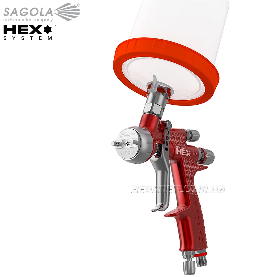 Краскопульт SAGOLA 4600 HEX DVR CLEAR PRO