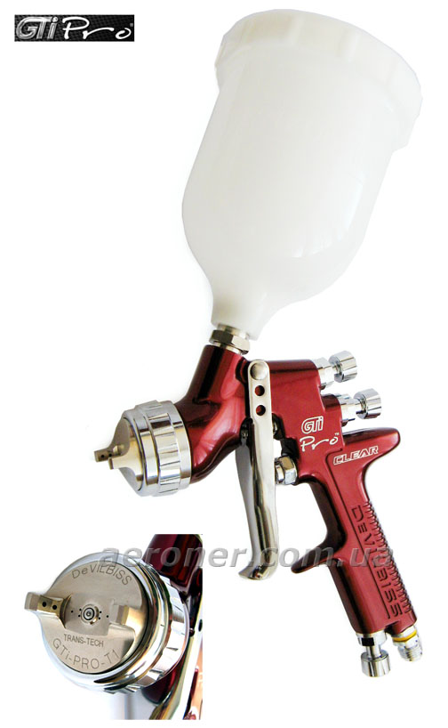 Краскопульт DeVilbiss GTi Pro T1 1,4