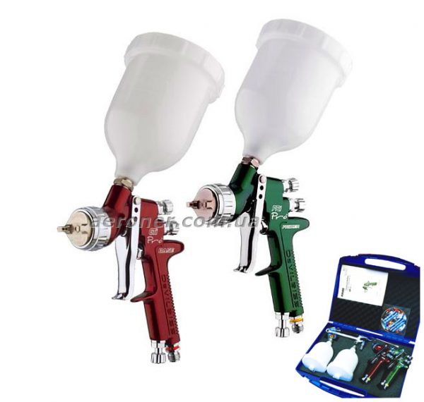 Набор краскопультов DeVilbiss GTI Pro + GTI Pri Pro Kit
