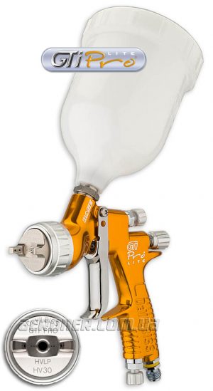 Краскопульт DeVilbiss GTi Pro Lite HV30