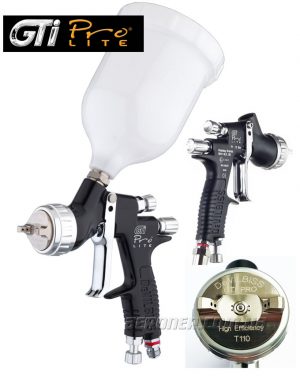 Краскопульт DeVilbiss GTi Pro lite T110 1,4 black